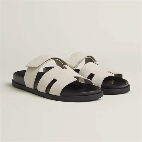 hermes rubber sandals|hermès chypre sandals white.